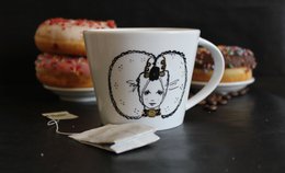 Tea mug 6 Zeeland girls