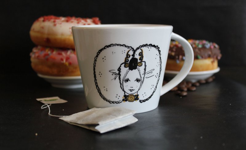Tea mug 6 Zeeland girls