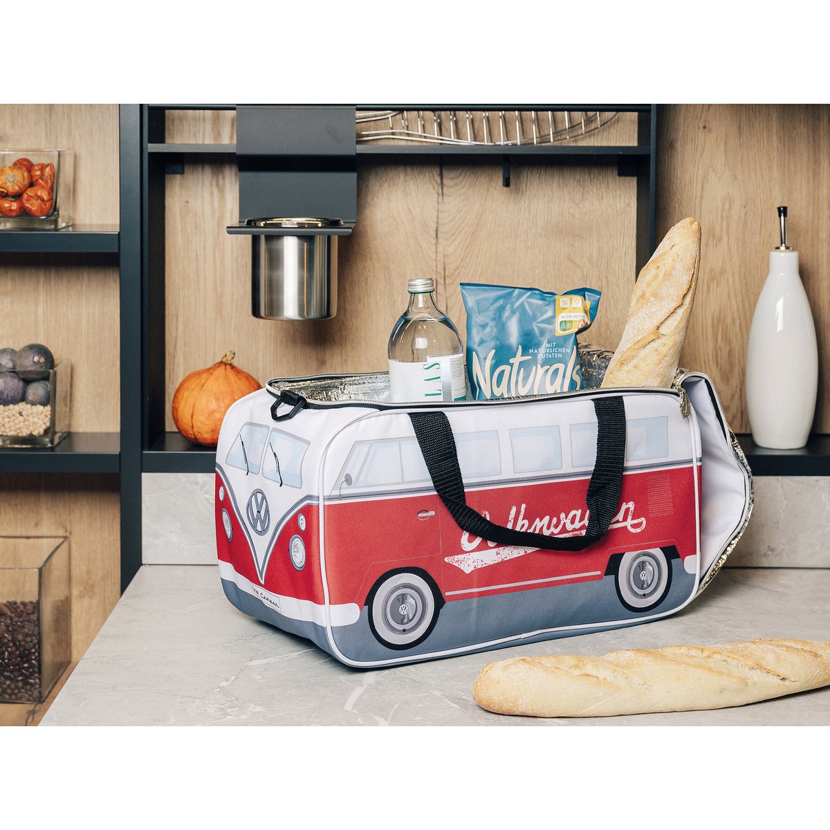 Volkswagen VW T1 Bus Kühltasche (25 l) - Rot