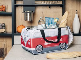 Volkswagen VW T1 Bus køletaske (25 l) - Rød