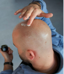 Gift box for happy bald people