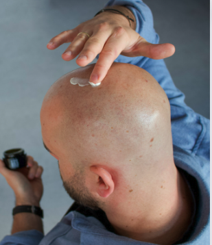 Gift box for happy bald people