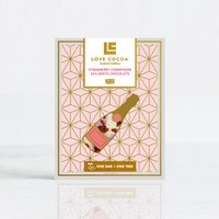 Erdbeer-Champagner 35% weiße Schokolade