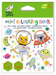 Mini livre de coloriage - Espace