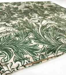 Vintage William Morris Green Tulip Pudebetræk | WIM012