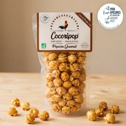 Gourmet salted butter caramel popcorn