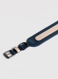 ARCH COLLAR NAVY/NATURAL