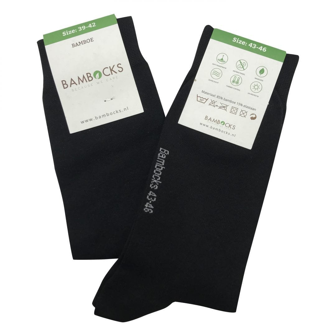 Calzini Bambocks Bamboo 4 paia Neri