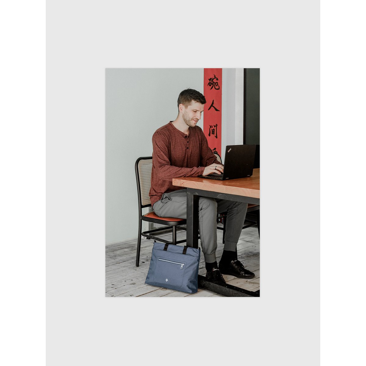 Office Bag - Lake Blue