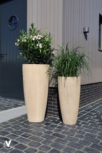 Plantenpot - Java stripe beige