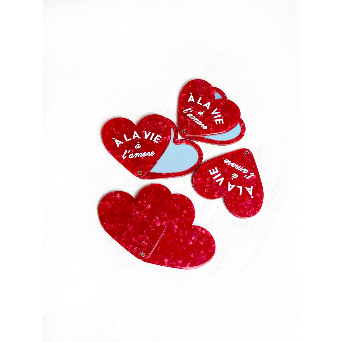 Espejo de corazón