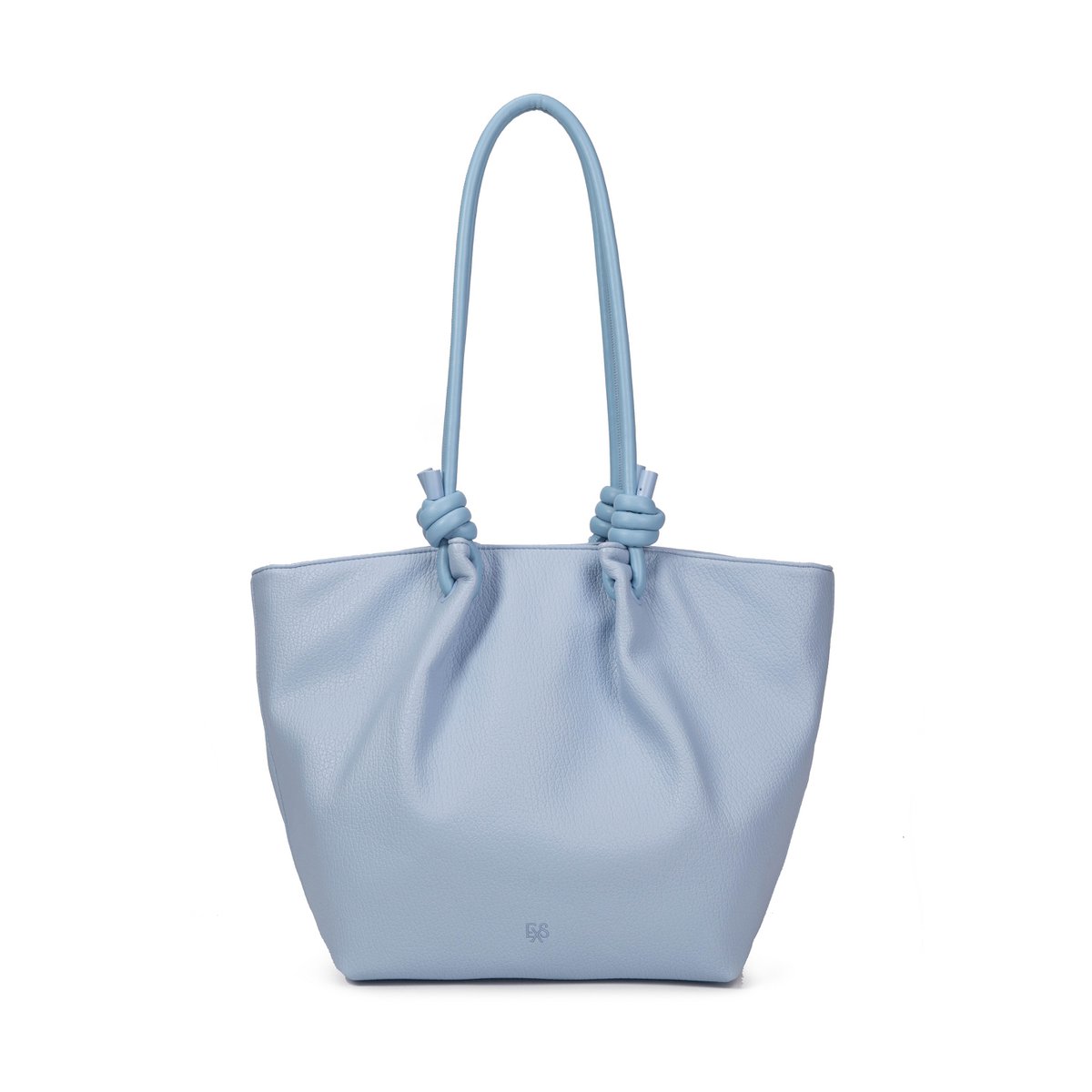 Borsa a tracolla in pelle vegana Hestre blu