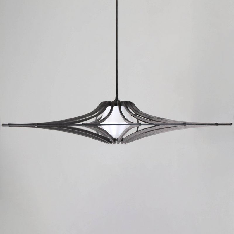 Aufhängung Design bois noir D90cm SINGING BLACK