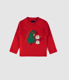 Baby Christmas Tree & Gnome Embroidered Sweater