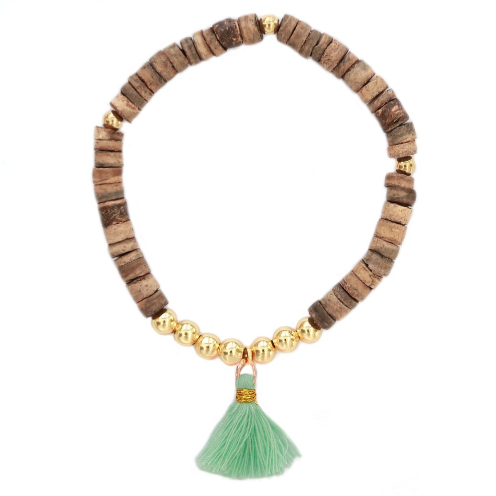Bracelet à la noix de coco
