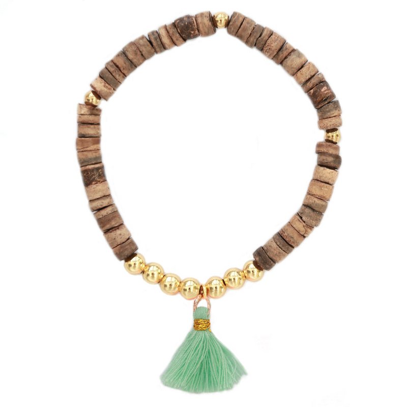 Bracelet à la noix de coco
