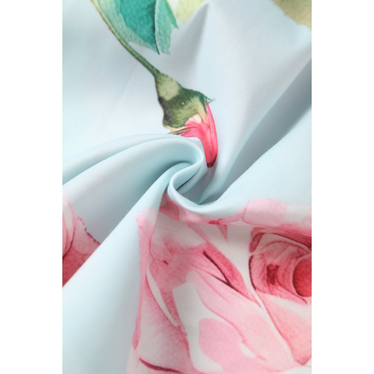EU BOCK LISETTE BEX BLEU BLEUR TROIS SIRTER SHEEVE ROSE ROSE PRINT BOLERO