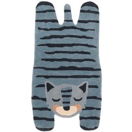 BLUE TIGGER tiger children's rug