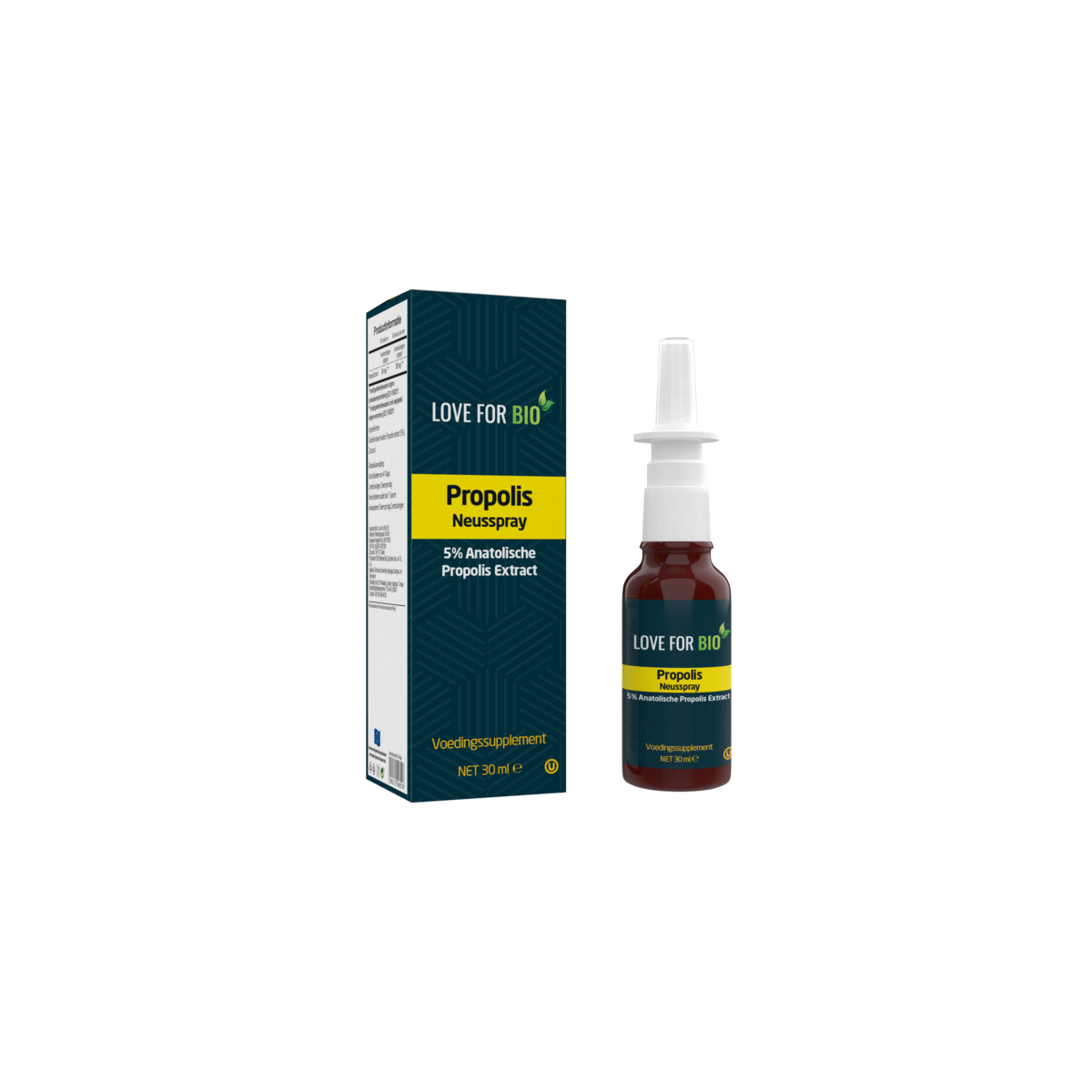 Love For Bio | Propolis Neusspray – 5% Pure propolis