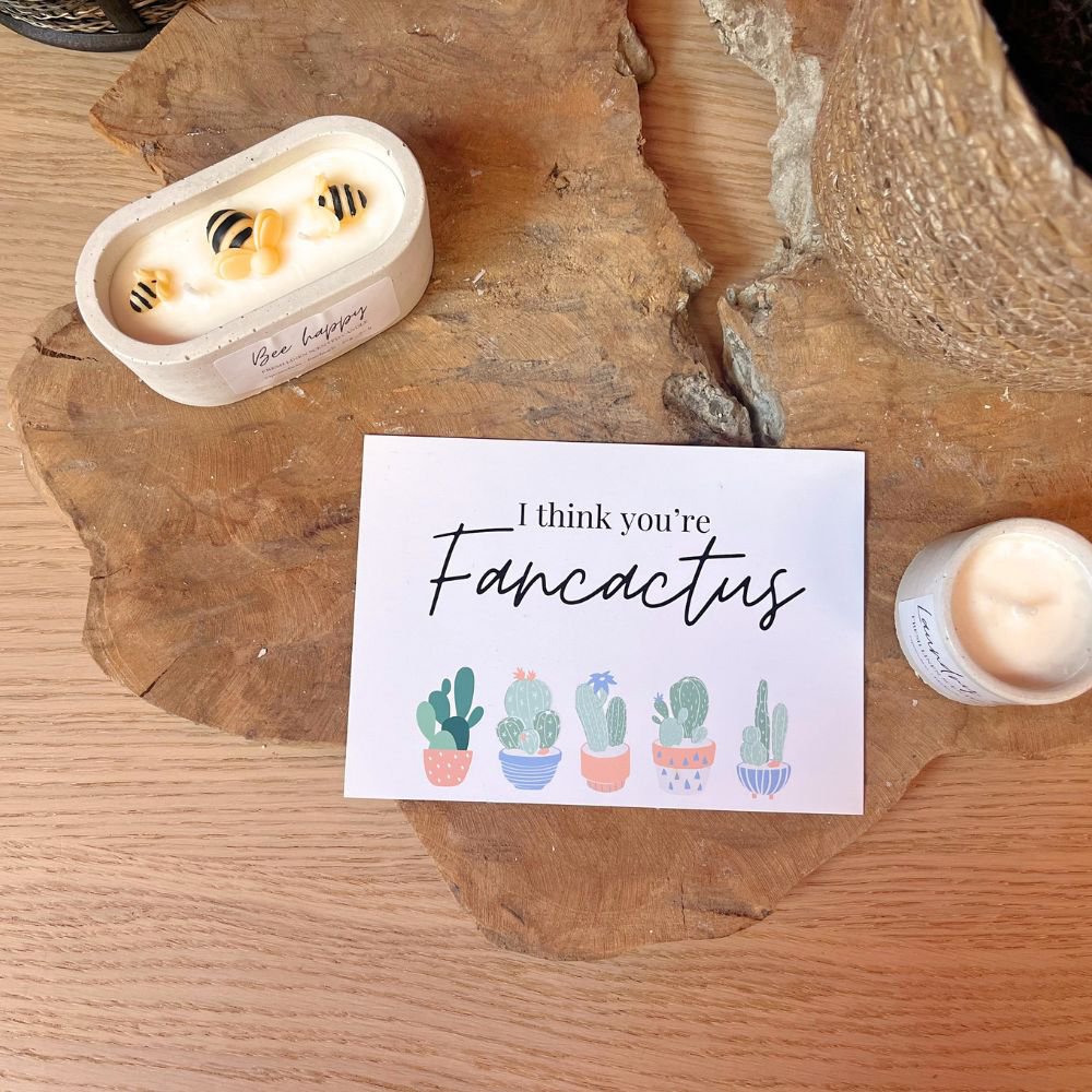 I think you're fanCACTUS postcard
