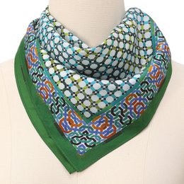 Coloful Neckerchief 100% Silk