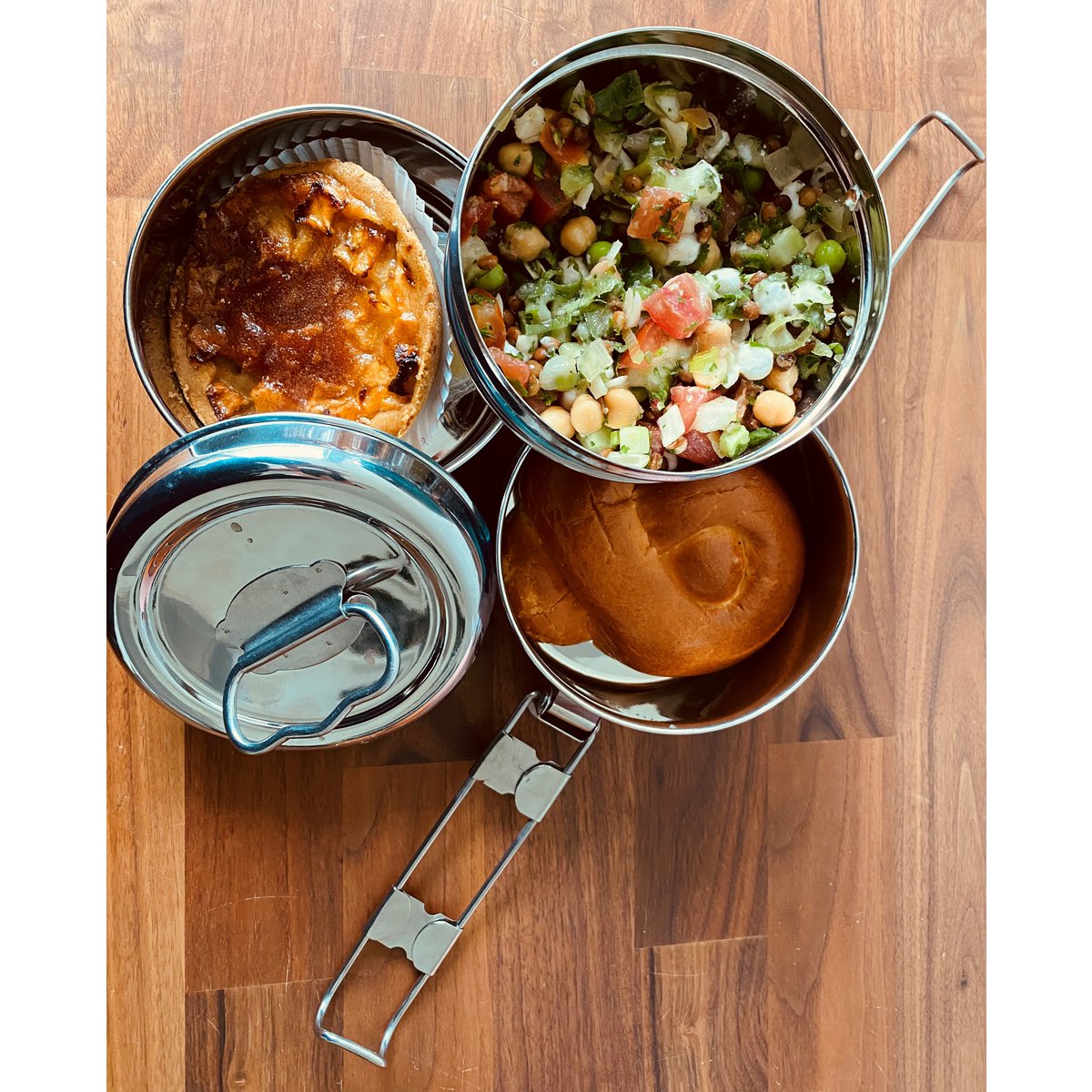 Tiffin - Lunch box - Cytryna