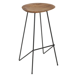 Loft barstol naturlig