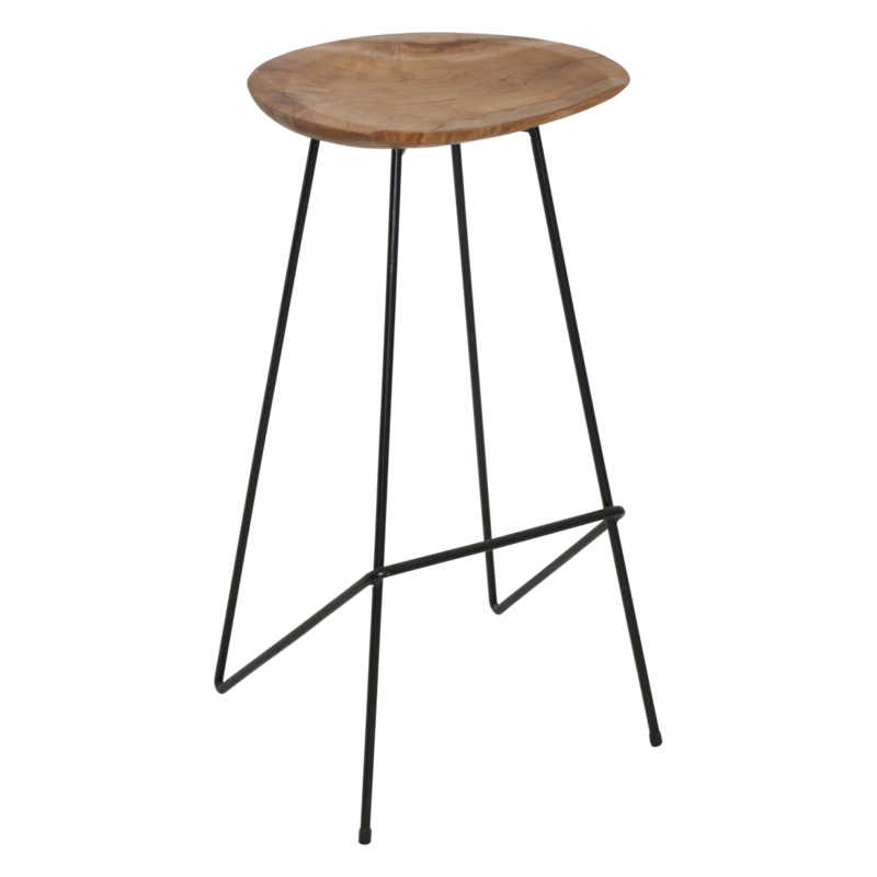 Loft barstol naturlig