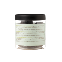 Cocoa Nibs Chocolate Truffles Gift Jar 130g | Crunchy Cocoa Chocolate
