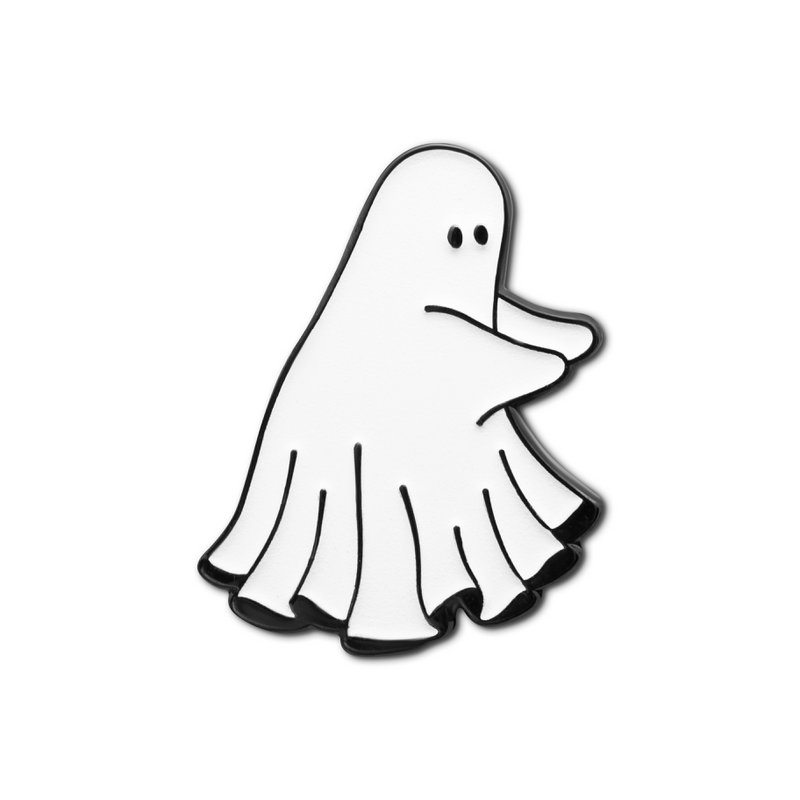 Emalje pin "spøgelse"