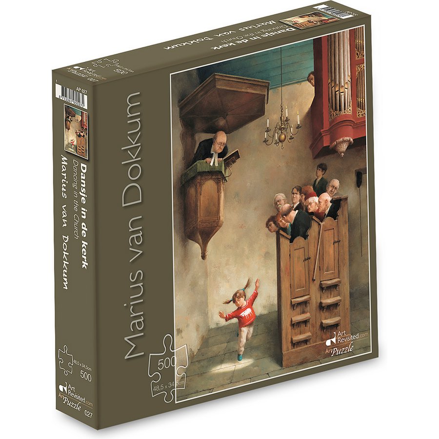 Puzzel - Dansje in de kerk 48,5x34,5cm - 500 pcs