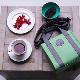The Carnaby Mini Tote - Æblegrøn
