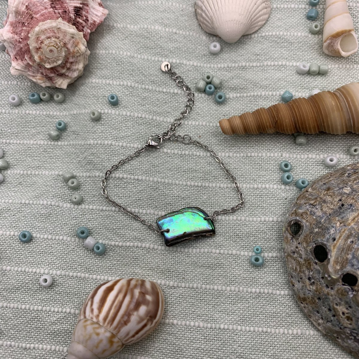 Shell bracelet | Abalone handmade cute ocean lover jewellery