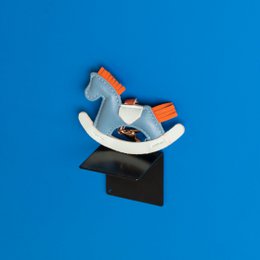 Mini pływające półki FLOT | Czarny (Nowe kompaktowe opakowanie)