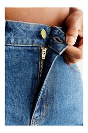 WN1009-231 | Dame Mom Fit - Lapis Blue