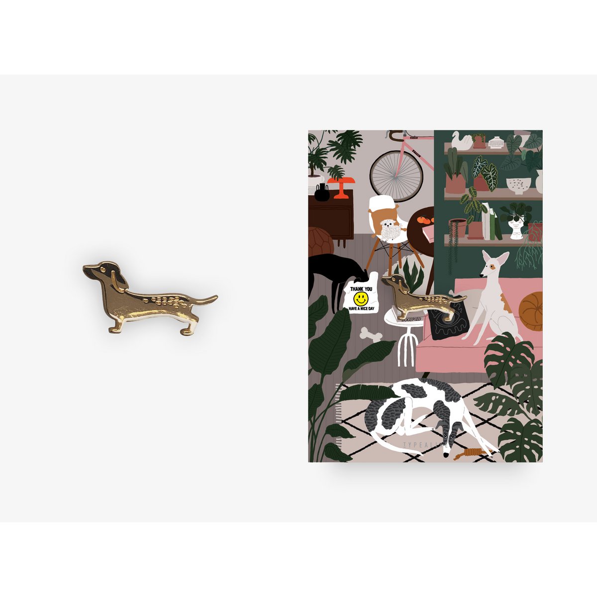Pin / Dogupied