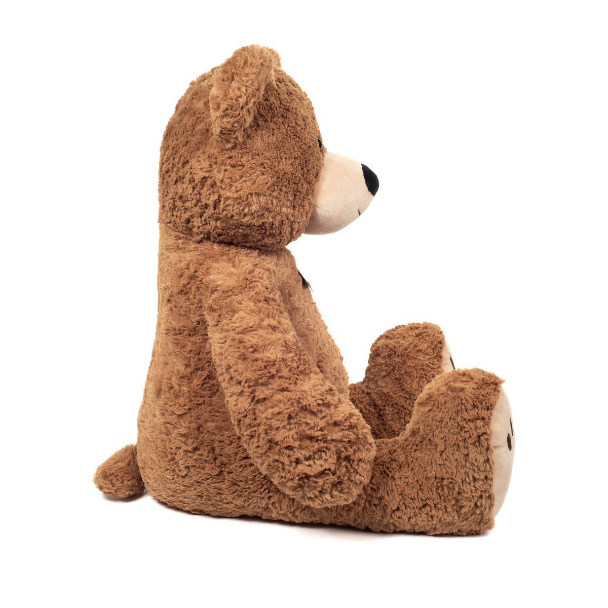 Bamsebrun med poter 75 cm