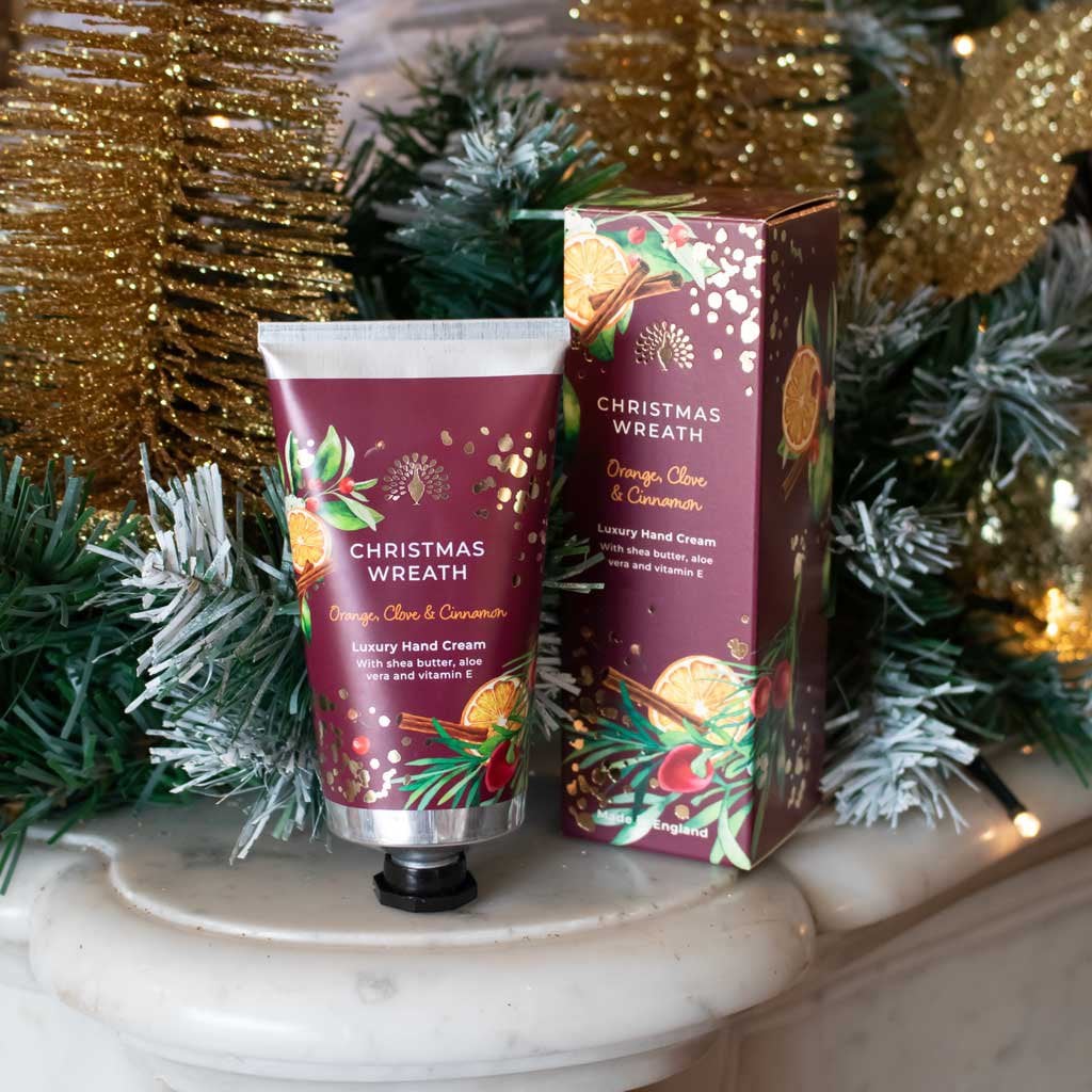 ENGLISH SOAP C° Handcreme 75 ml – Weihnachtskranz