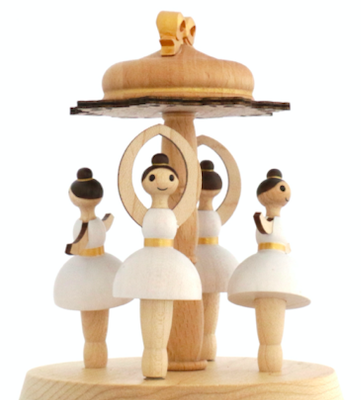 Caja de música bailarinas n°10