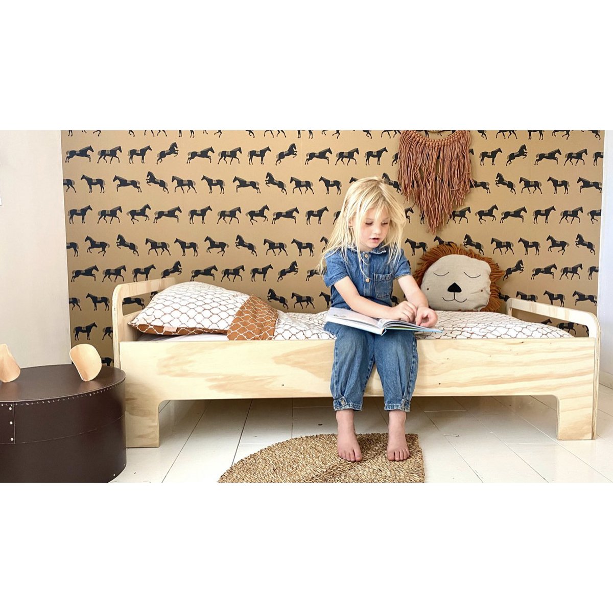 Tuck-Inn® duvet cover 140x200 (1-person) Once upon a dream Hazel brown