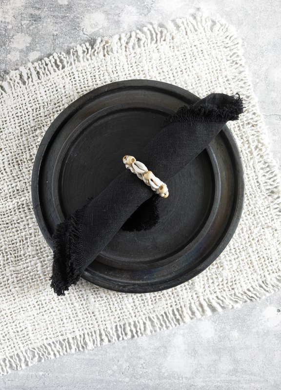 Obrączka na serwetki w muszli