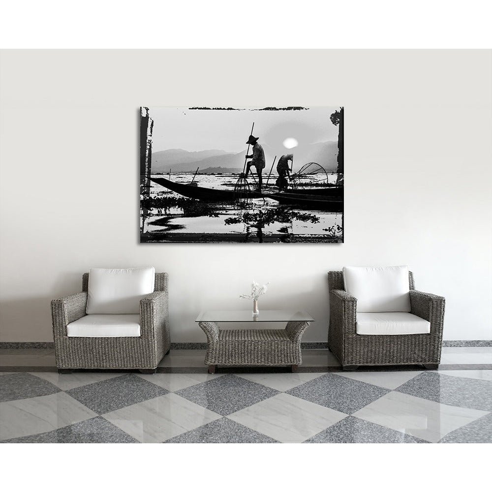 Acrylglasbild - Vietnam People