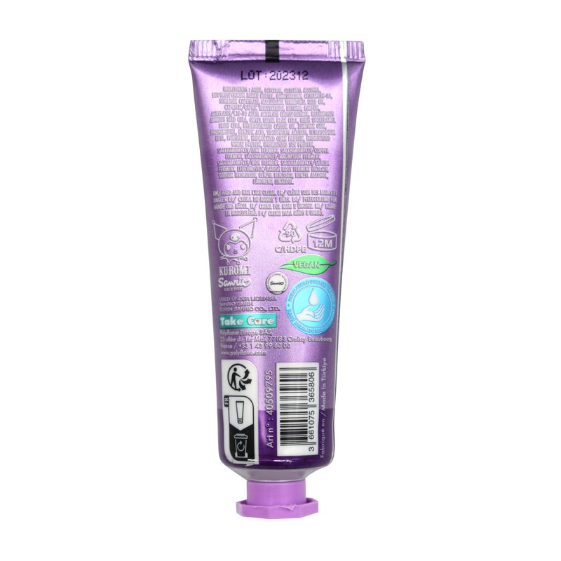 Kuromi - Crème Mains Hydratante et Parfumée - 30 ml
