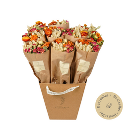 Tørrede blomster - Market More - Orange