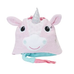 Zoocchini børnehåndklæde med hætte - Allie the Alicorn