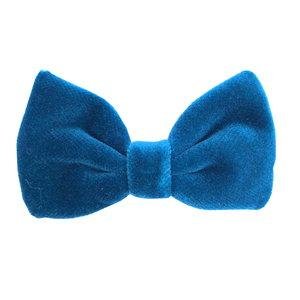 Velvet Bow Clip