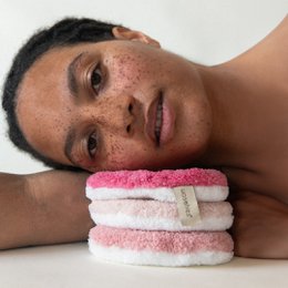 Herbruikbare make-up verwijderingspads - set van 3