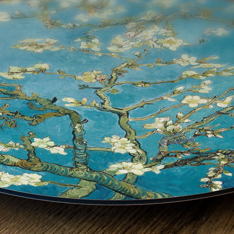 Círculo de pared Almendro en flor - Vincent van Gogh - cuadro redondo - círculo de pared