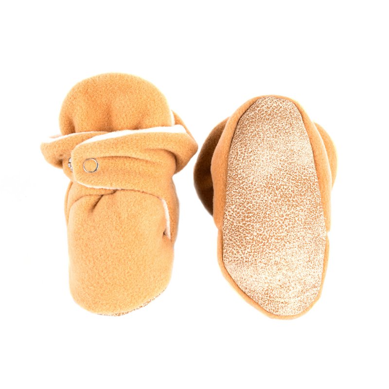 Baby Booties - Camel