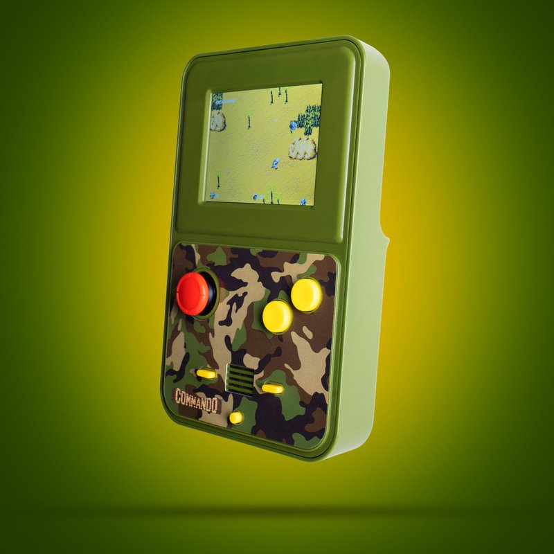 Commando – Retro-Gaming-Handheld